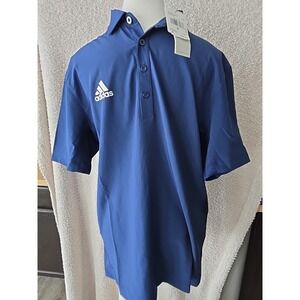 Adidas Men's M STM Polo. Navy Blue. New W/tags. Size Small Golf Short Sleeve‎